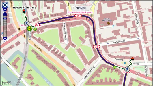Map HVV